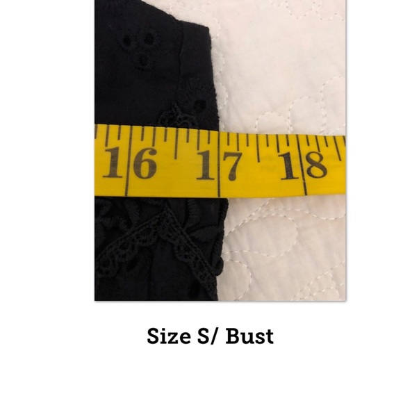 Black Eyelet Romper - Picture 6 of 8